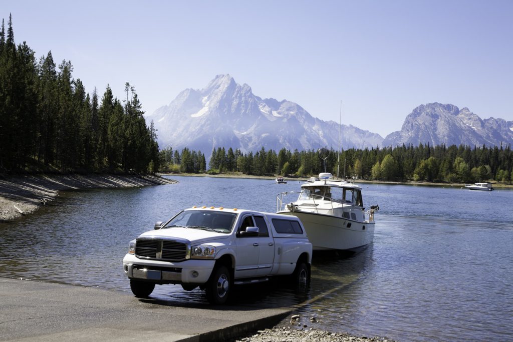 boat trailering